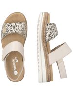 Remonte, eleganta damsandaler med uttagbar fotb&auml;dd 